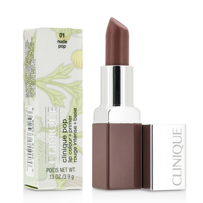 Clinique Pop Lip Colour + Primer - # 01 Nude Pop 3.9g/0.13oz