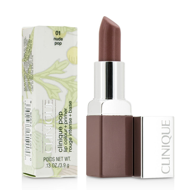 Clinique Clinique Pop Lip Colour + Primer - # 01 Nude Pop 