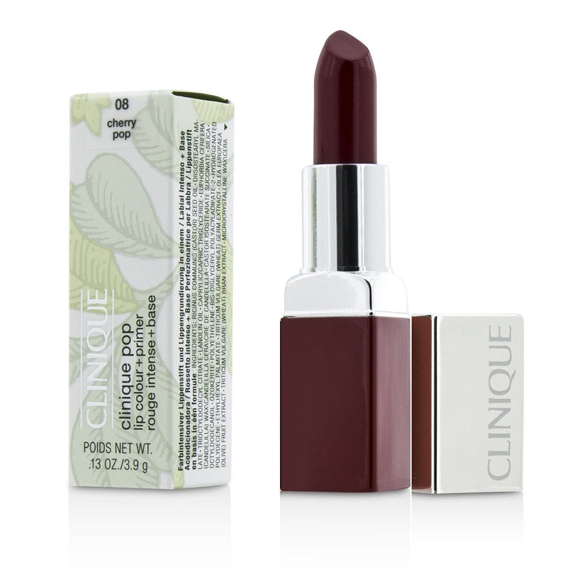 Clinique Clinique Pop Lip Colour + Primer - # 08 Cherry Pop  3.9g/0.13oz