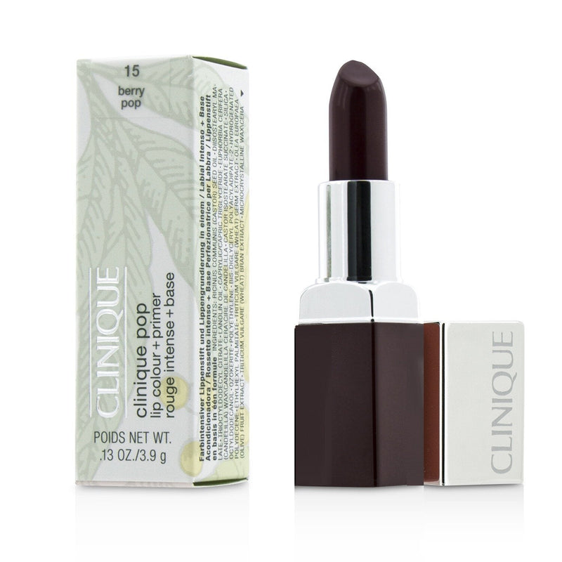 Clinique Clinique Pop Lip Colour + Primer - # 15 Berry Pop  3.9g/0.13oz