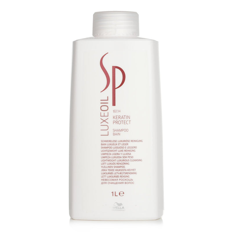 Wella SP Luxe Oil Keratin Protect Shampoo (Lightweight Luxurious Cleansing)  1000ml/33.8oz