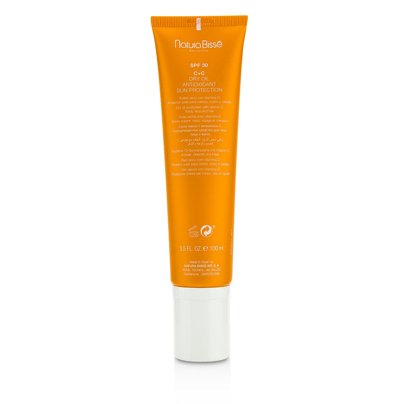 Natura Bisse C+C  Dry Oil Antioxidant Sun Protection SPF 30  100ml/3.5oz