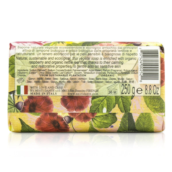 Nesti Dante Bio Natura Sustainable Vegetal Soap - Wild Raspberry & Nettle  250g/8.8oz
