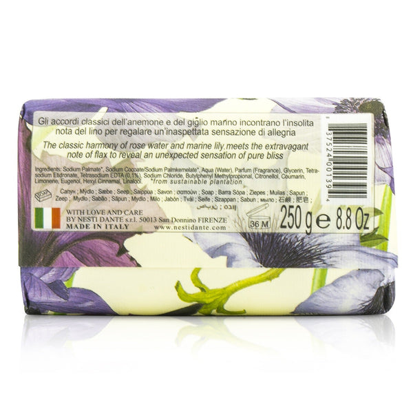 Nesti Dante Dolce Vivere Fine Natural Soap - Portofino - Flax, Rose Water & Marine Lily 
