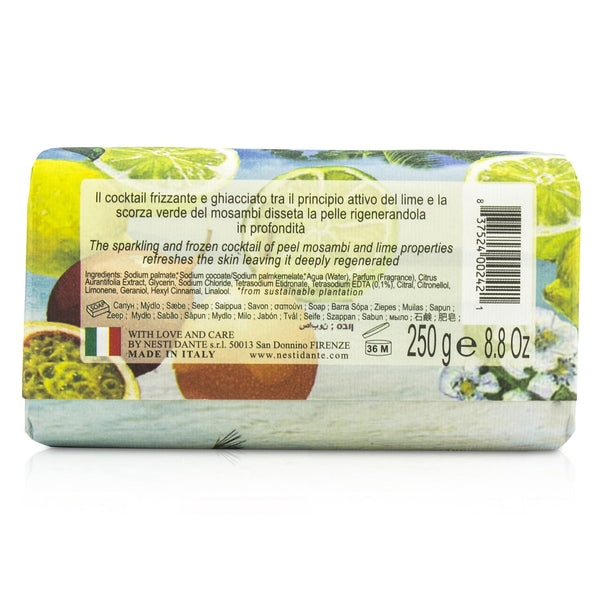 Nesti Dante Paradiso Tropicale Triple Milled Natural Soap - Tahitian Lime & Mosambi Peel  250g/8.8oz