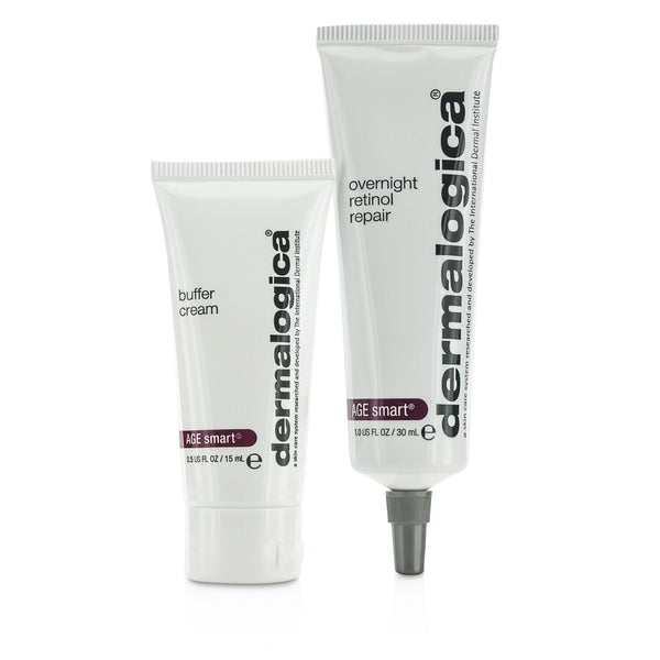 Dermalogica Age Smart Set: Overnight Retinol Repair 30ml + Buffer Cream 15ml  2pcs