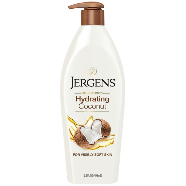 Jergens Oil Infused Coconut Lotion 496ml