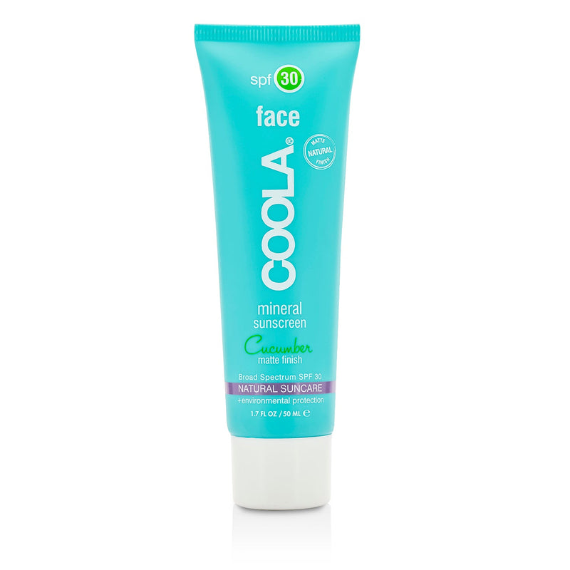 Coola Mineral Face Matte Finish SPF 30 - Cucumber  50ml/1.7oz