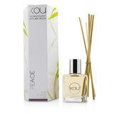 iKOU Aromacology Diffuser Reeds - Peace (Rose & Ylang Ylang - 9 months supply) 
