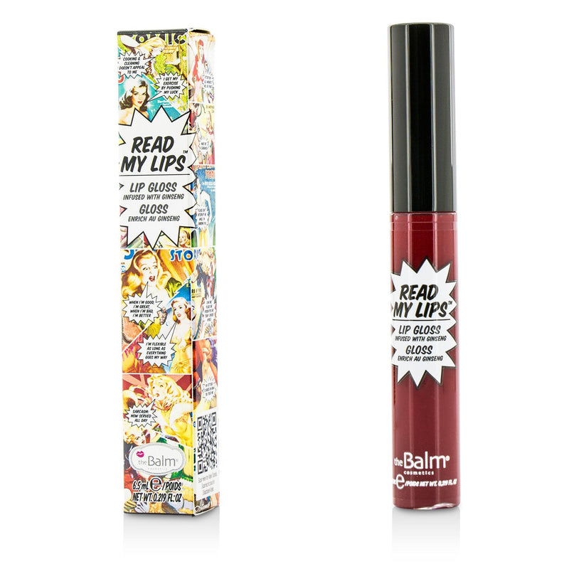 TheBalm Read My Lips (Lip Gloss Infused With Ginseng) - #Va Va Voom! 