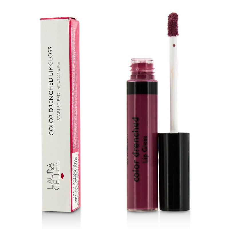 Laura Geller Color Drenched Lip Gloss - #Raspberry Roast  9ml/0.3oz