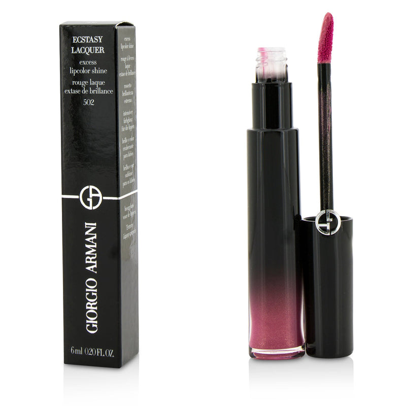 Giorgio Armani Ecstasy Lacquer Excess Lipcolor Shine - #502 Boudoir 