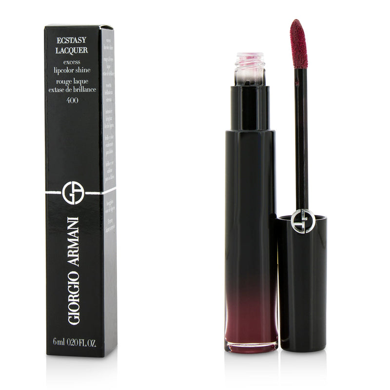 Giorgio Armani Ecstasy Lacquer Excess Lipcolor Shine - #400 Four Hundred 