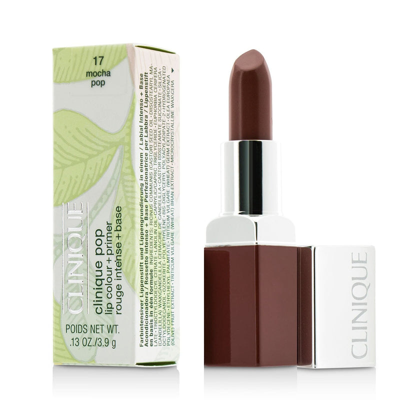 Clinique Clinique Pop Lip Colour + Primer - # 17 Mocha Pop 