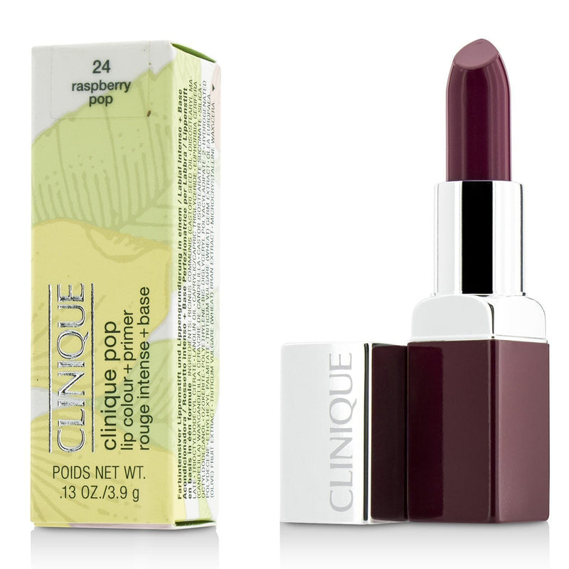 Clinique Clinique Pop Lip Colour + Primer - # 24 Rasperry Pop 