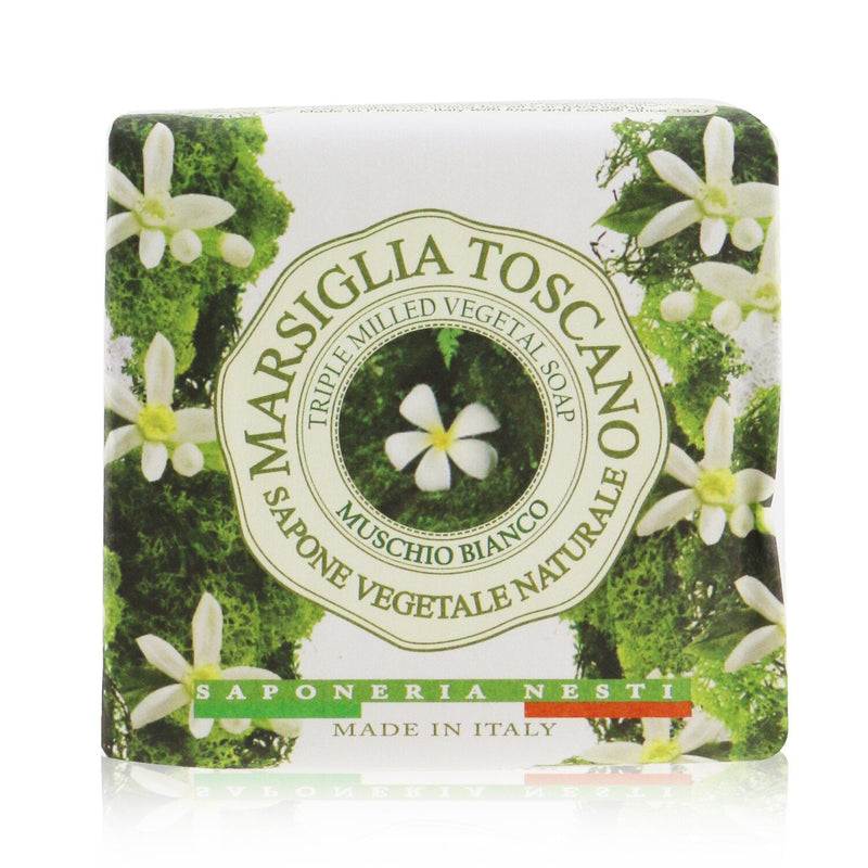 Nesti Dante Marsiglia Toscano Triple Milled Vegetal Soap - Muschio Bianco  200g/7oz