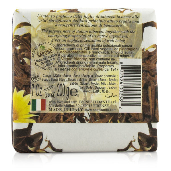 Nesti Dante Marsiglia Toscano Triple Milled Vegetal Soap - Tabacco Italiano  200g/7oz