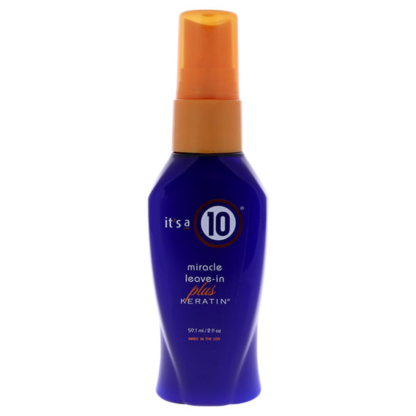 Its A 10 Miracle Leave In Plus Keratin by Its A 10 for Unisex - 2 oz Spray