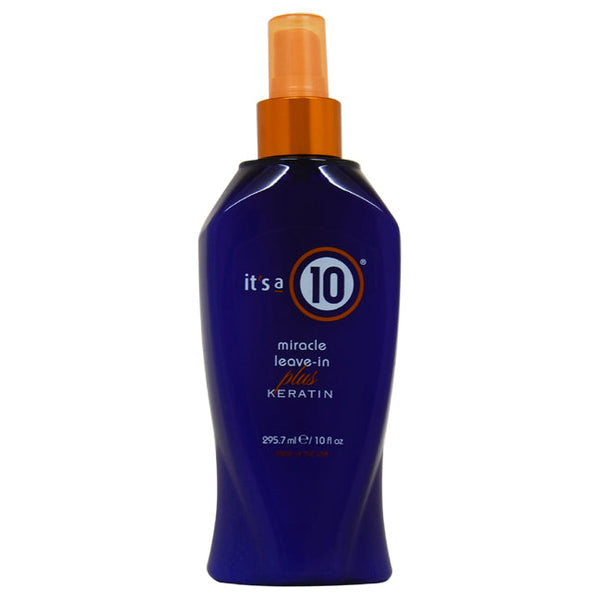 Its A 10 Miracle Leave In Plus Keratin by Its A 10 for Unisex - 10 oz Spray