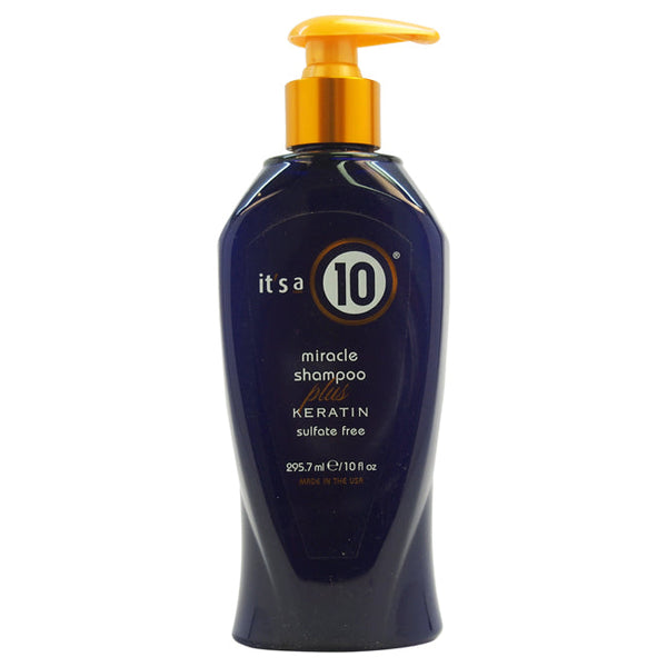 Its A 10 Miracle Shampoo Plus Keratin by Its A 10 for Unisex - 10 oz Shampoo