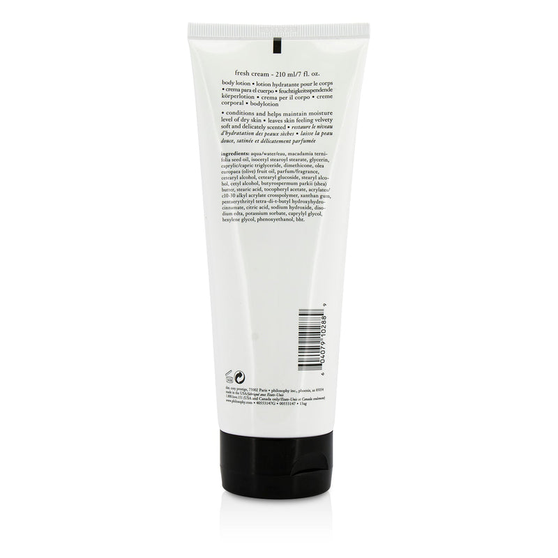 Philosophy Fresh Cream Body Lotion 