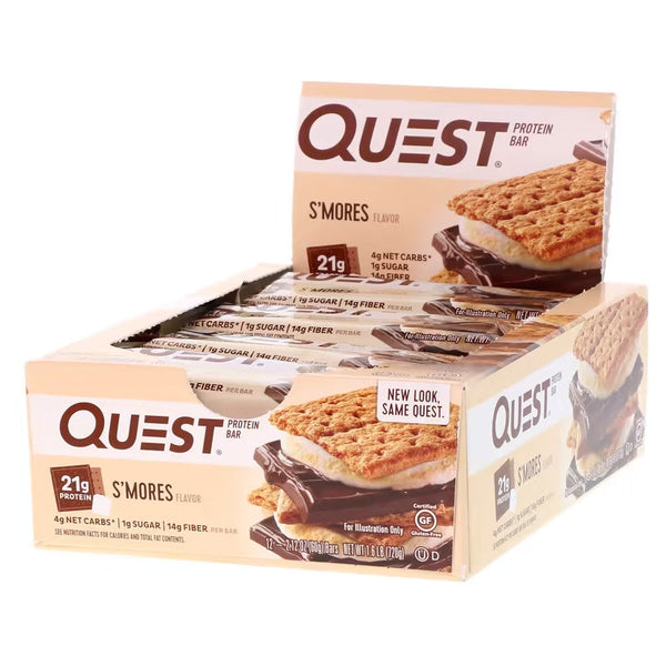 Quest Bars S'mores 60g x 12