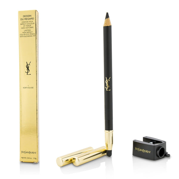 Yves Saint Laurent Dessin Du Regard Lasting High Impact Color Eye Pencil - # 1 Noir Volage 