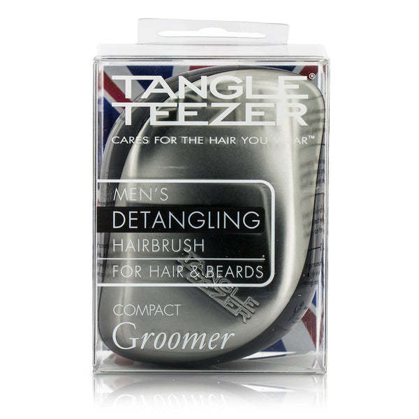 Tangle Teezer Compact Styler Mens' Compact Groomer Detangling Hair Brush (For Hair & Beards) 