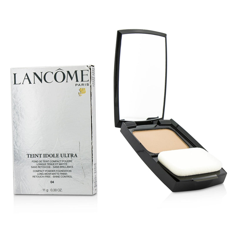 Lancome Teint Idole Ultra Compact Powder Foundation (Long Wear Matte Finish) - #04 Beige Nature  11g/0.38oz