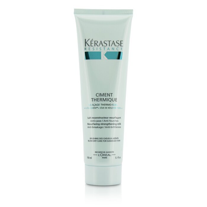 Kerastase Resistance Ciment Thermique Resurfacing Strengthening Milk Blow-Dry Care (For Damaged Hair) 150ml/5.1oz