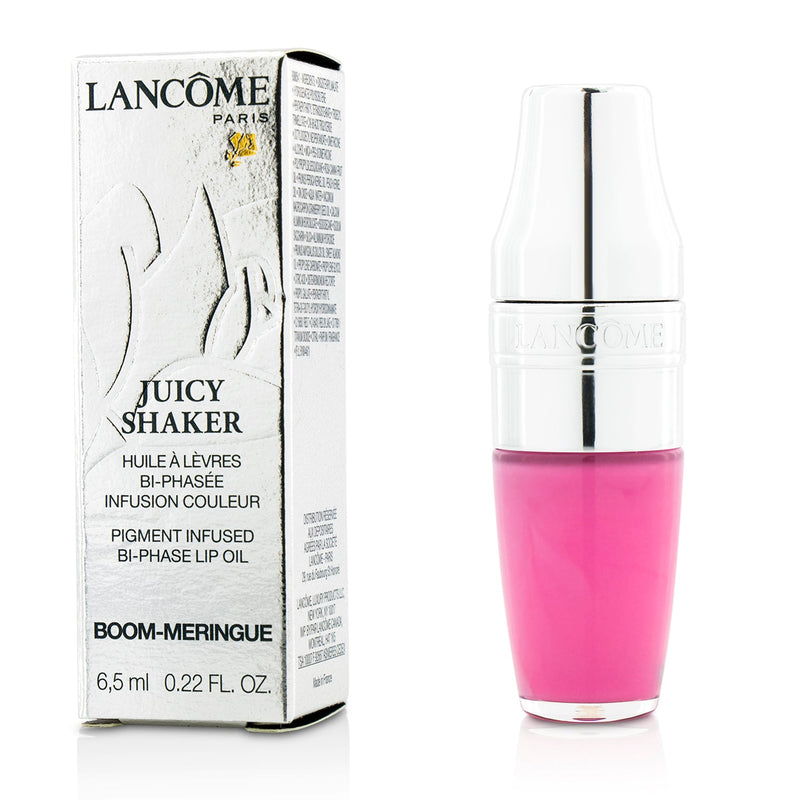 Lancome Juicy Shaker Pigment Infused Bi Phase Lip Oil - #313 Boom Meringue 