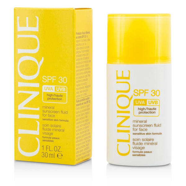 Clinique Mineral Sunscreen Fluid For Face SPF 30 - Sensitive Skin Formula  30ml/1oz