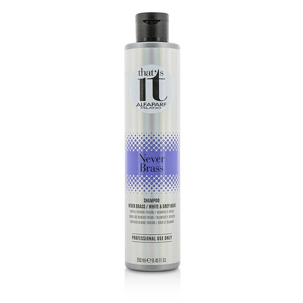 AlfaParf That's It Never Brass Shampoo (For Cool Blondes / White & Grey Hair) 250ml/8.45oz