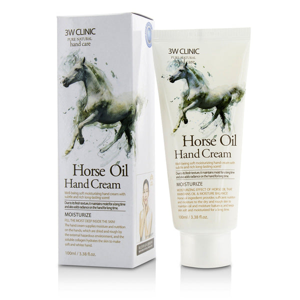 3W Clinic Hand Cream - Horse Oil 