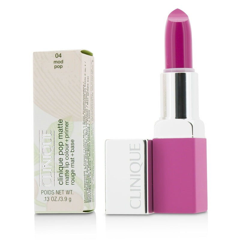 Clinique Pop Matte Lip Colour + Primer - # 04 Mod Pop 