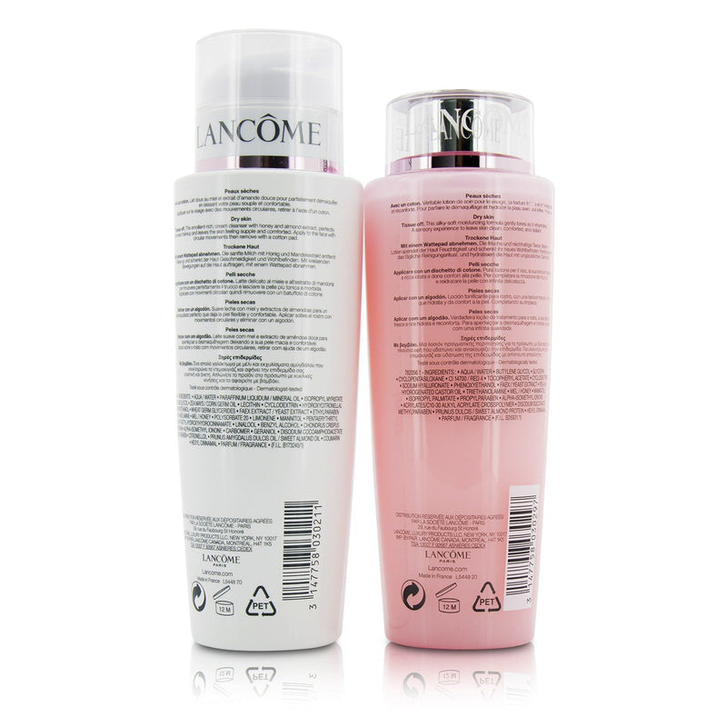 Lancome Confort Duo Set: Confort Galatee 400ml/13.4oz + Confort Tonique 400ml/13.4oz 