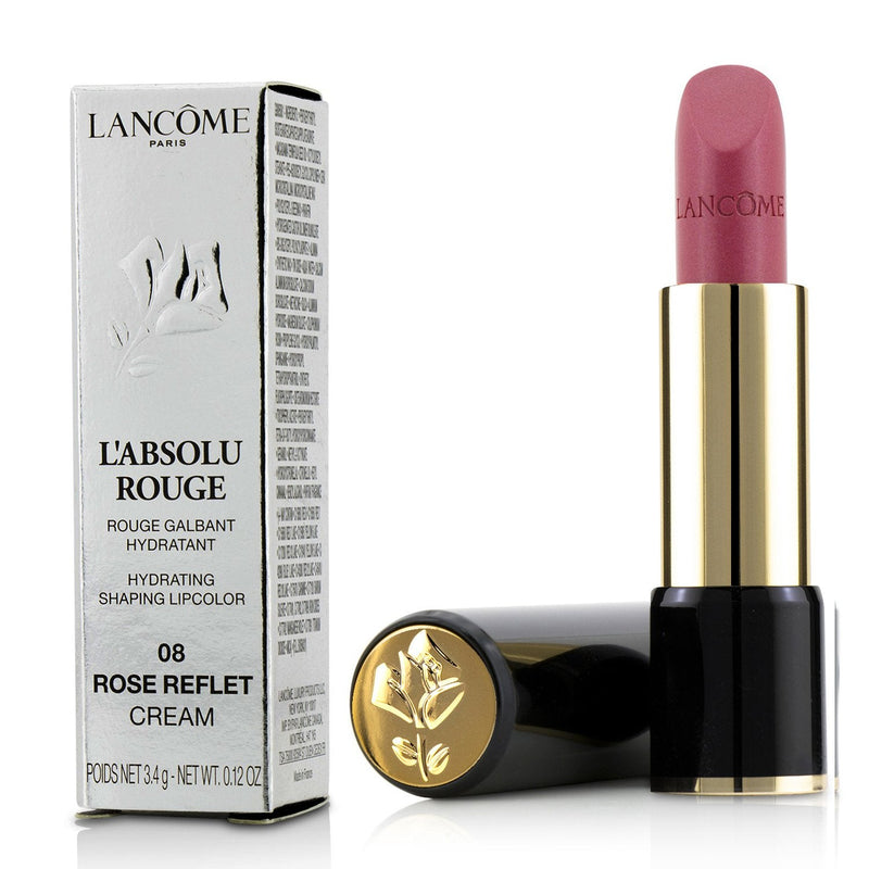 Lancome L' Absolu Rouge Hydrating Shaping Lipcolor - # 08 Rose Reflet (Cream) 