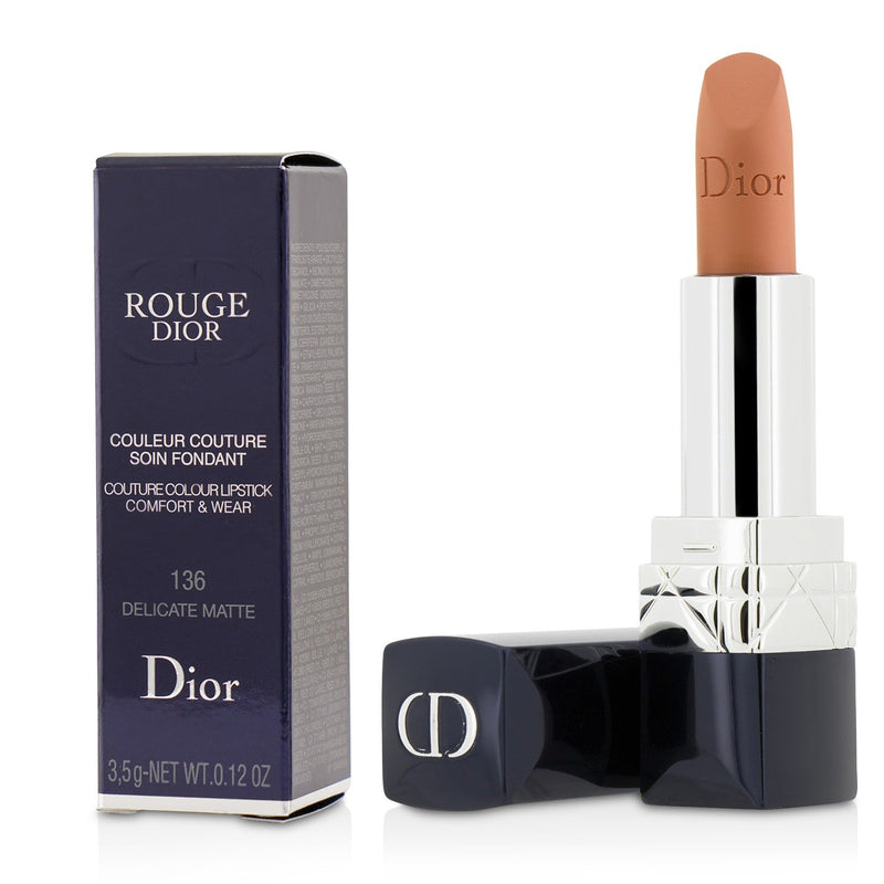 Christian Dior Rouge Dior Couture Colour Comfort & Wear Matte Lipstick - # 136 Delicate Matte 