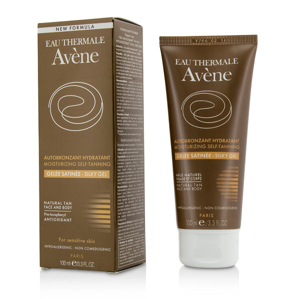 Avene Moisturizing Self-Tanning Silky Gel For Face & Body - For Sensitive Skin 