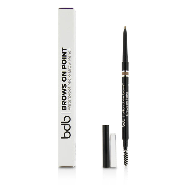 Billion Dollar Brows Brows On Point Waterproof Micro Brow Pencil - Light Brown 