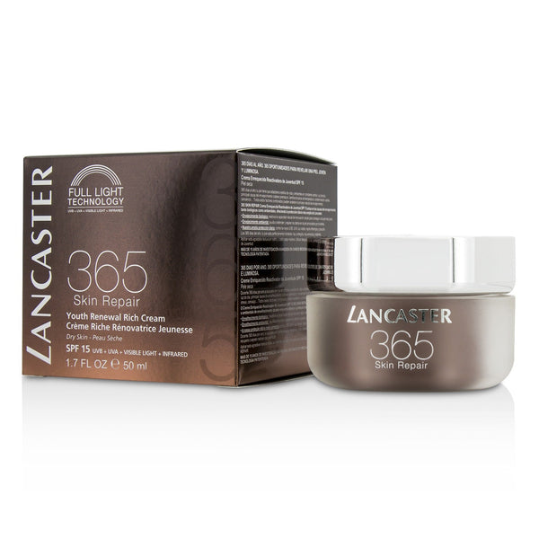 Lancaster 365 Skin Repair Youth Renewal Rich Cream SPF15 - Dry Skin 