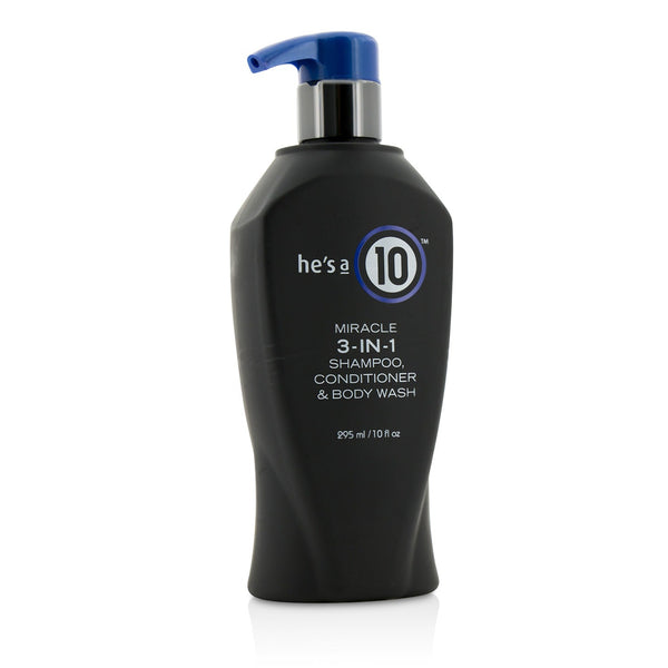 It's A 10 He's A 10 Miracle 3-In-1 Shampoo, Conditioner & Body Wash 