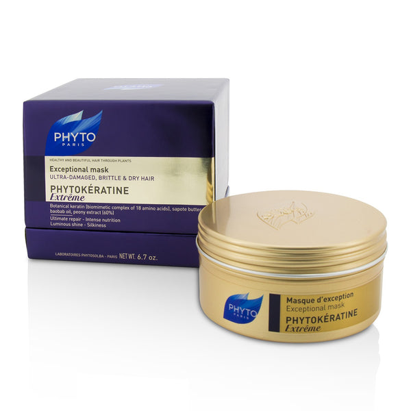 Phyto Phytokeratine Extreme Exceptional Mask (Ultra-Damaged, Brittle & Dry Hair)  200ml/6.7oz