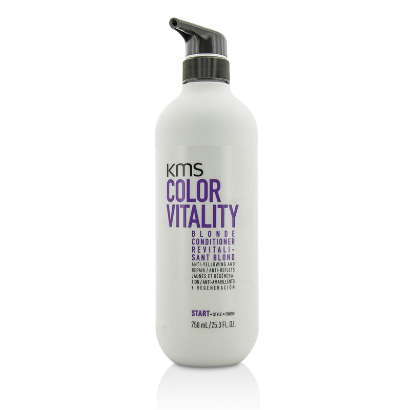 KMS California Color Vitality Blonde Conditioner (Anti-Yellowing and Repair) 