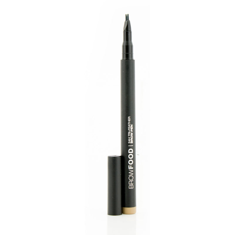 LashFood BrowFood 24H Tri Feather Brow Pen - Charcoal 1ml/0.03oz – Fresh  Beauty Co. USA