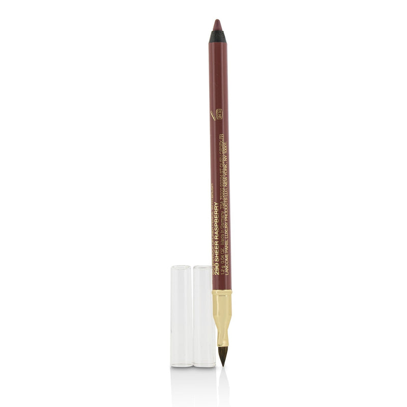 Lancome Le Lip Liner Waterproof Lip Pencil With Brush - #290 Sheer Raspberry 