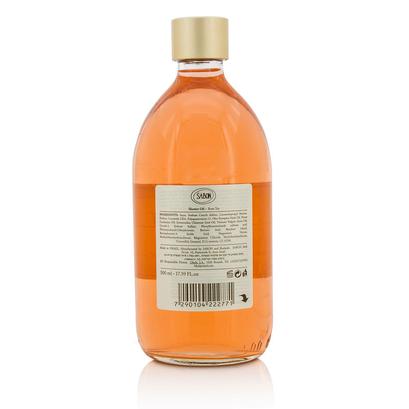 Sabon Shower Oil - Rose Tea  500ml/17.59oz