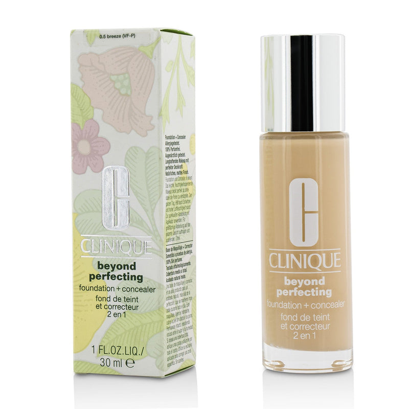 Clinique Beyond Perfecting Foundation & Concealer - # 0.5 Breeze (VF-P)  30ml/1oz