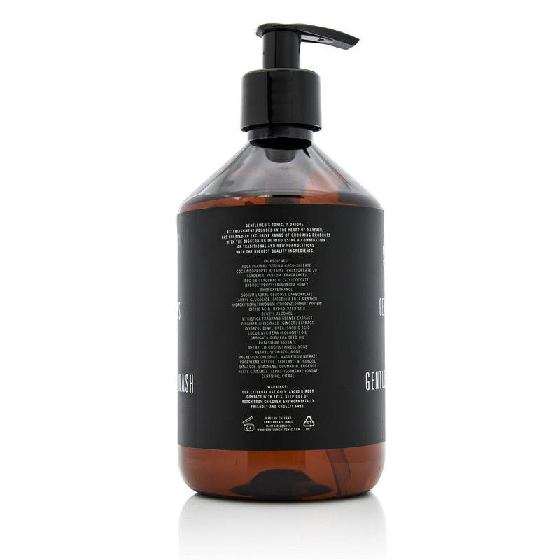 Gentlemen's Tonic Gentle Body Wash - Babassu & Bergamot 