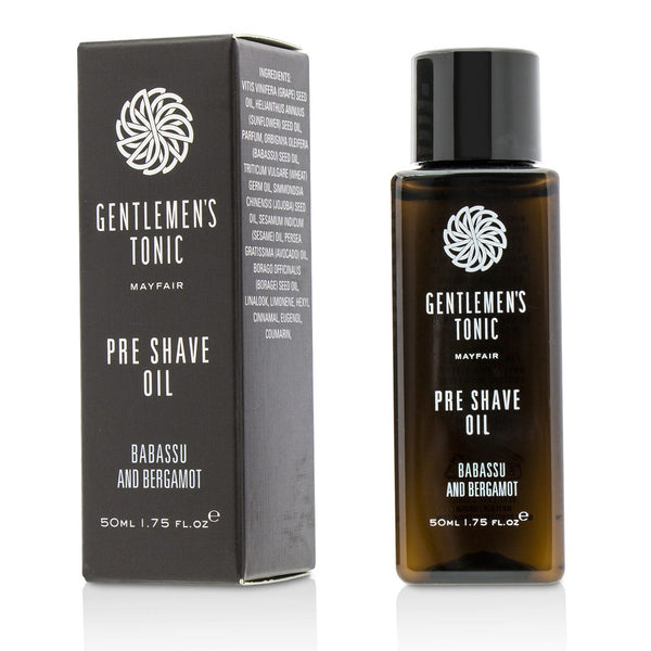 Gentlemen's Tonic Pre Shave Oil - Babassu & Bergamot 